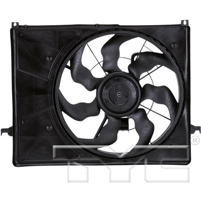 Radiator And Condenser Fan Assembly by TYC - 621340 pa1