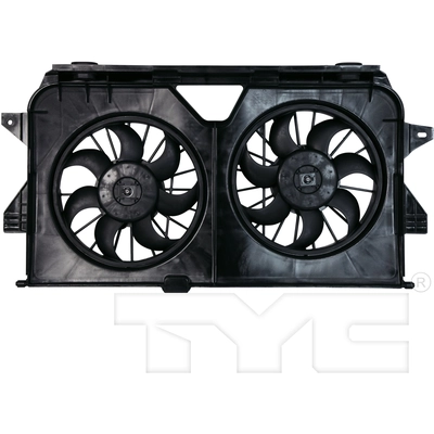 Radiator And Condenser Fan Assembly by TYC - 621370 pa1