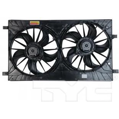 Radiator And Condenser Fan Assembly by TYC - 621570 pa14