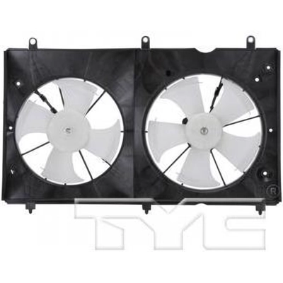 Radiator And Condenser Fan Assembly by TYC - 621580 pa8