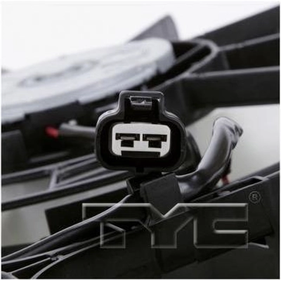 Radiator And Condenser Fan Assembly by TYC - 621600 pa7