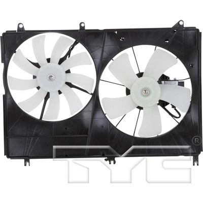 Radiator And Condenser Fan Assembly by TYC - 621640 pa1