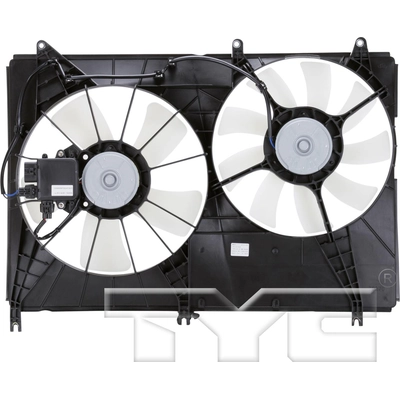 Radiator And Condenser Fan Assembly by TYC - 621640 pa2