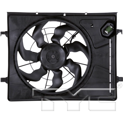 Radiator And Condenser Fan Assembly by TYC - 621710 pa2