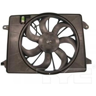 Ensemble de ventilateur de radiateur et de condenseur by TYC - 622550 pa4