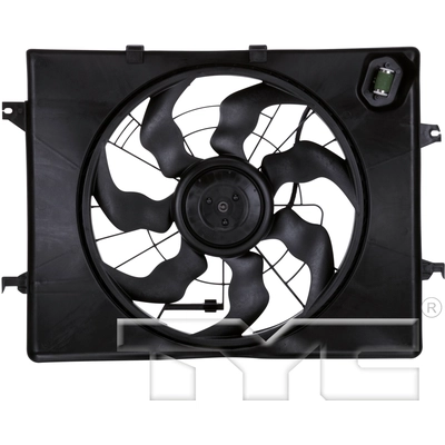 Radiator And Condenser Fan Assembly by TYC - 622630 pa3