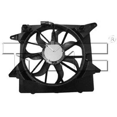 Radiator And Condenser Fan Assembly by TYC - 622650 pa1