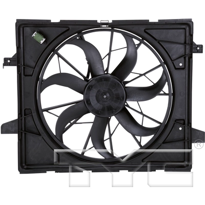 Radiator And Condenser Fan Assembly by TYC - 622660 pa2