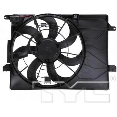 Radiator And Condenser Fan Assembly by TYC - 622700 pa2