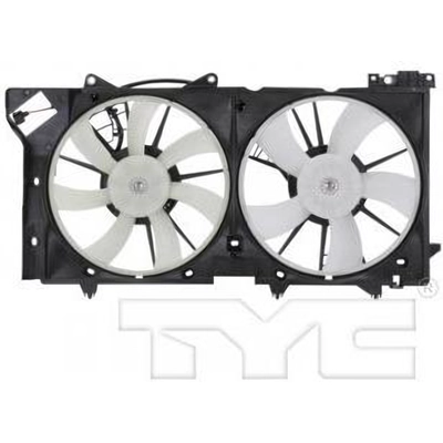 Radiator And Condenser Fan Assembly by TYC - 622750 pa2