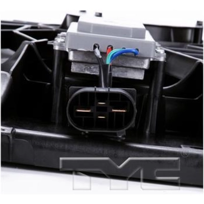 Radiator And Condenser Fan Assembly by TYC - 622920 pa4