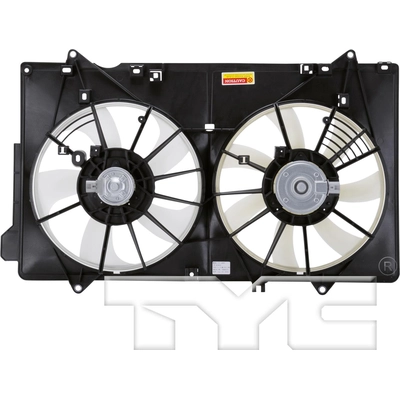 Radiator And Condenser Fan Assembly by TYC - 623010 pa2