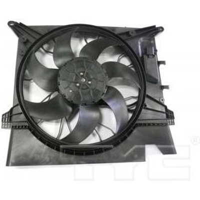 Ensemble de ventilateur de radiateur et de condenseur by TYC - 623120 pa5