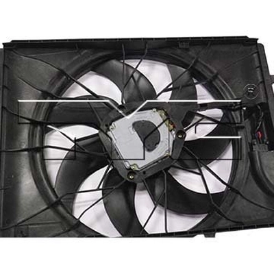 Radiator And Condenser Fan Assembly by TYC - 623130 pa3