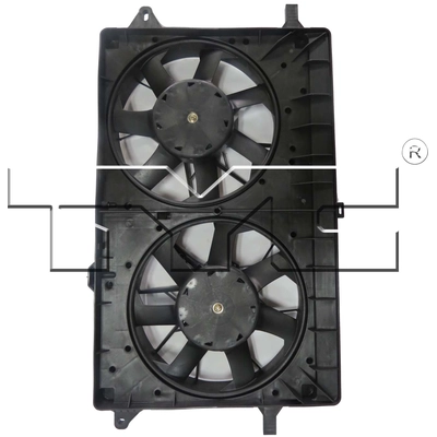 Radiator And Condenser Fan Assembly by TYC - 623170 pa1