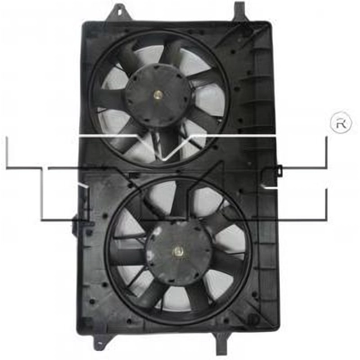 Radiator And Condenser Fan Assembly by TYC - 623170 pa8