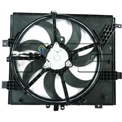 Radiator And Condenser Fan Assembly by TYC - 623460 pa1