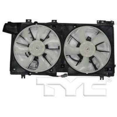 Radiator And Condenser Fan Assembly by TYC - 623470 pa1