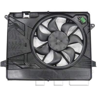 Radiator And Condenser Fan Assembly by TYC - 623550 pa2