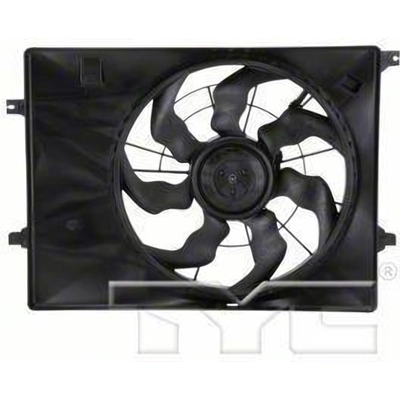 Radiator And Condenser Fan Assembly by TYC - 623920 pa4