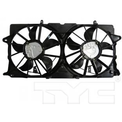 Radiator And Condenser Fan Assembly by TYC - 624050 pa9