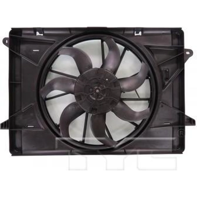 Radiator And Condenser Fan Assembly by TYC - 624120 pa4