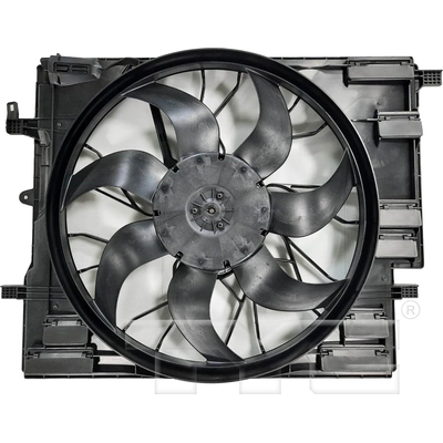 Radiator And Condenser Fan Assembly by TYC - 624840 pa1