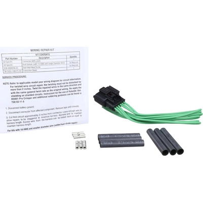 Radiator And Condenser Fan Connector by MOTORCRAFT - WPT944 pa14