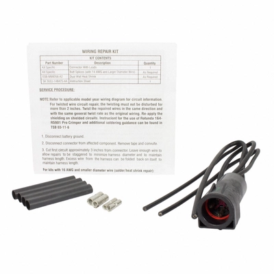 Radiator And Condenser Fan Connector by MOTORCRAFT - WPT1262 pa1