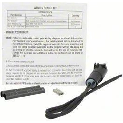 Radiator And Condenser Fan Connector by MOTORCRAFT - WPT497 pa12