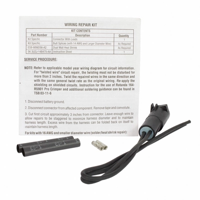 Radiator And Condenser Fan Connector by MOTORCRAFT - WPT497 pa5