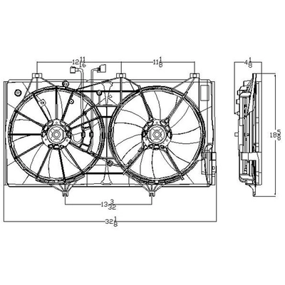 Radiator Cooling Fan Assembly - LX3115112 pa2