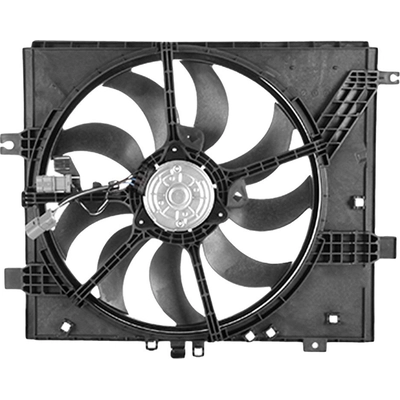 Radiator Cooling Fan Assembly by SHERMAN PARTS - 1601-421-0 pa1