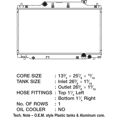 Radiator by CSF - 2977 pa2