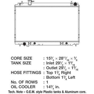 Radiator by CSF - 2997 pa2