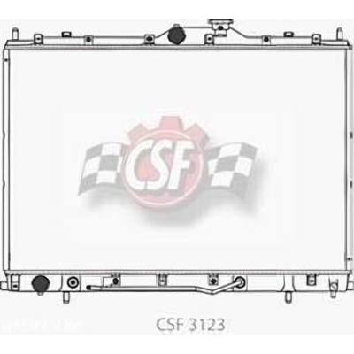 Radiator by CSF - 3123 pa7