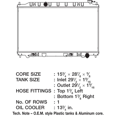 Radiateur by CSF - 3131 pa5