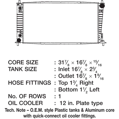 Radiateur by CSF - 3276 pa3