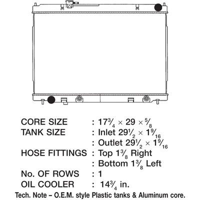 Radiator by CSF - 3289 pa1