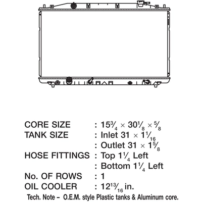 Radiator by CSF - 3398 pa1