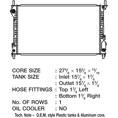 Radiateur by CSF - 3512 pa5