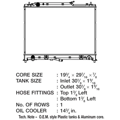 CSF - 3689 - Engine Coolant Radiator pa2