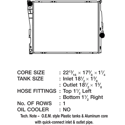 CSF - 3708 - Radiator pa2