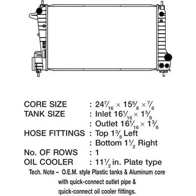 Radiator by CSF - 3734 pa1