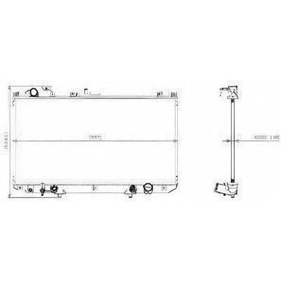 Radiator by DENSO - 221-3121 pa2