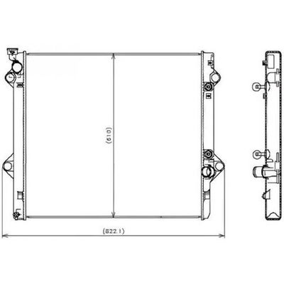 DENSO - 221-3125 - Radiator pa3