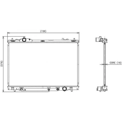 Radiateur by DENSO - 221-3174 pa2