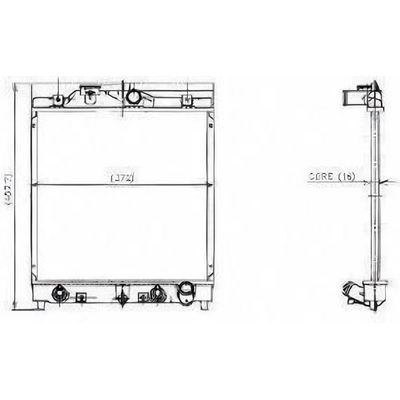 Radiator by DENSO - 221-3207 pa2