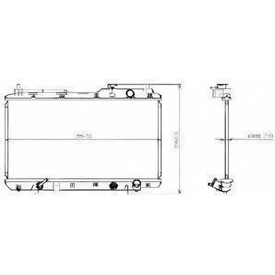 DENSO - 221-3209 - Radiator pa2