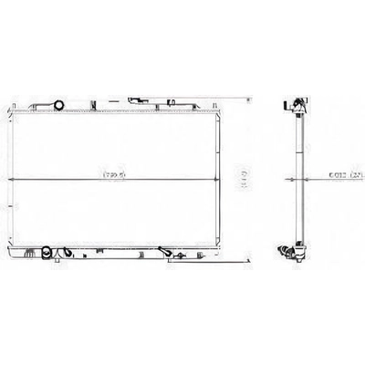 Radiator by DENSO - 221-3226 pa2